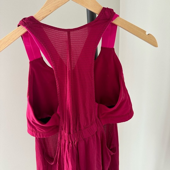 Lululemon Vibrant Pink Mesh Tank Top - Picture 7 of 8